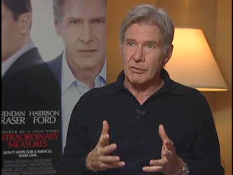 Harrison Ford Interview for EXTRAORDINARY MEASURES